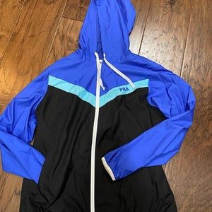 Fila Women’s Windbreaker/Rain Jacket size Large